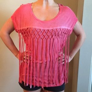 Fringe top